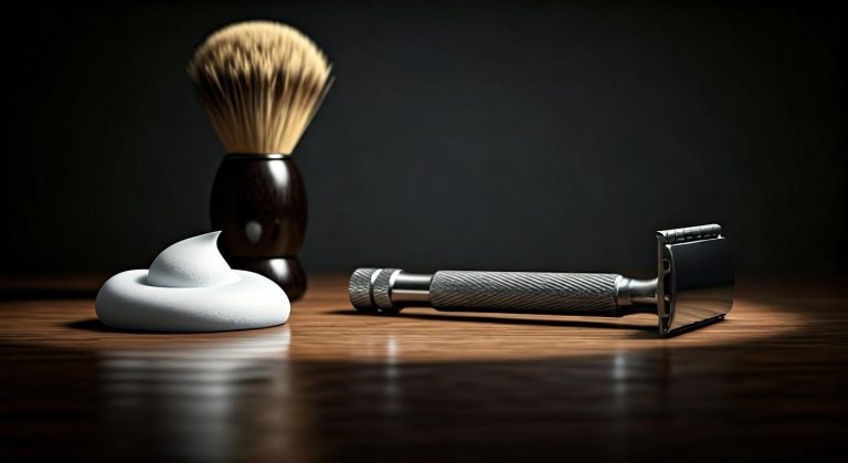 rasoir de sécurité: rasage précis sans irritations