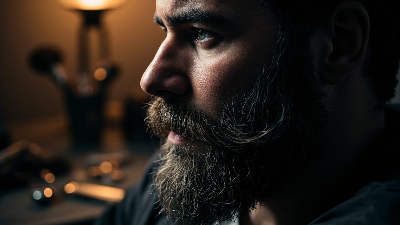 barbe irrégulière: comment obtenir un look net et crédible