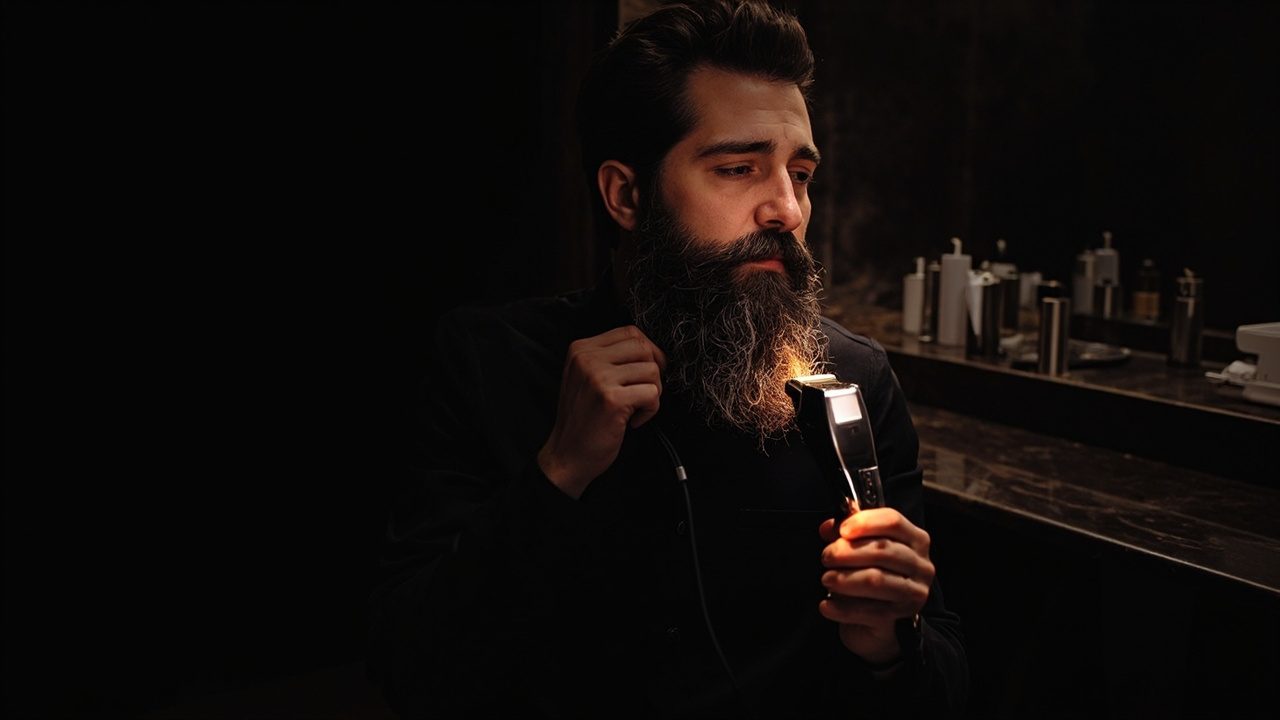 défriser sa barbe: méthode complète pour un lissage durable