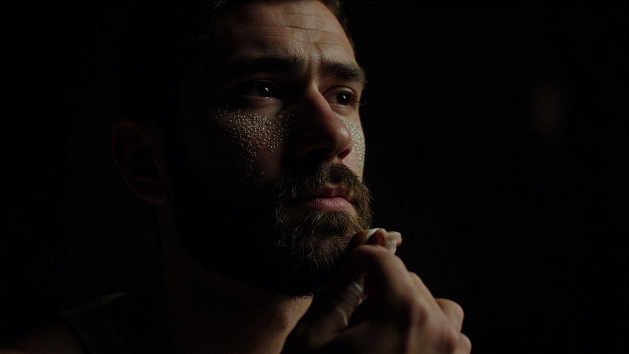 exfoliation de la barbe : pousse plus nette, peau apaisée