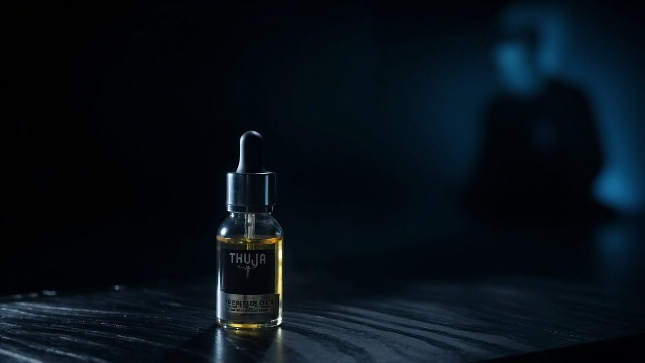 huile de thuya pour la barbe: utile mais pas miracle
