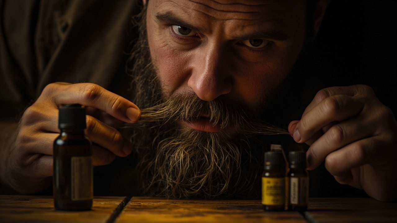 huiles végétales pour la barbe: nourrir et protéger