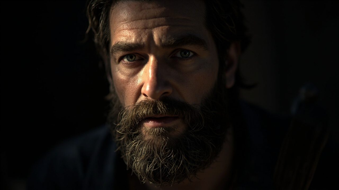 routine naturelle pour la barbe: texture, confort et densité