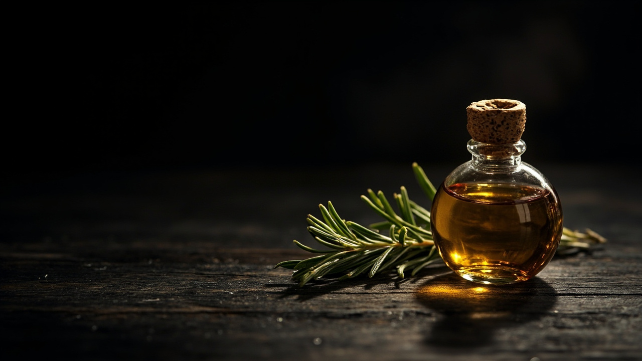 huile de romarin pour barbe: douceur et brillance sans gras