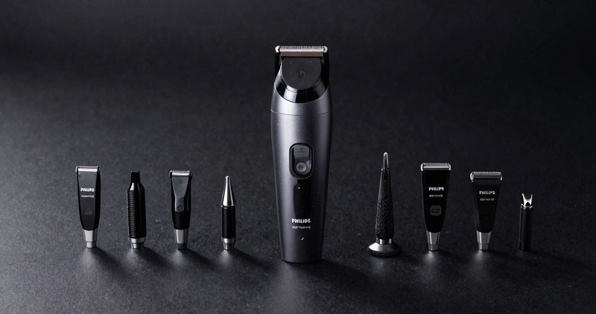 philips mg7710/15 : tondeuse 13 en 1 pour barbe parfaite