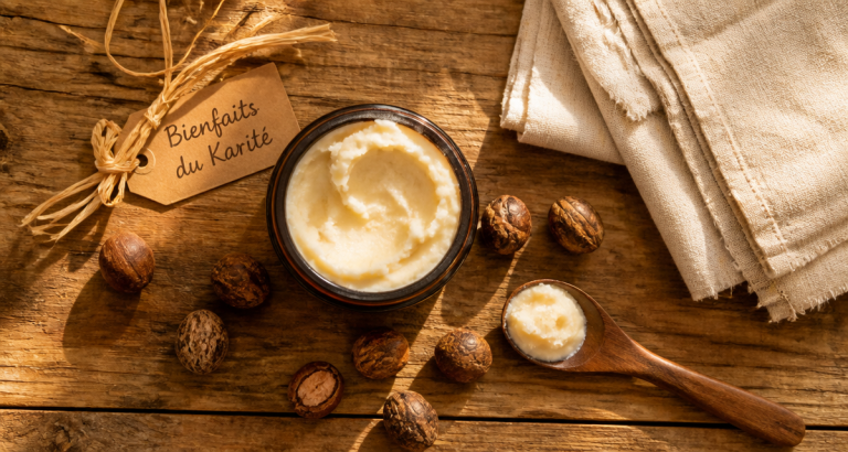 beurre de karité utilisation pot et noix
