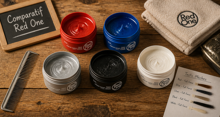 cire red one où acheter cinq pots comparés