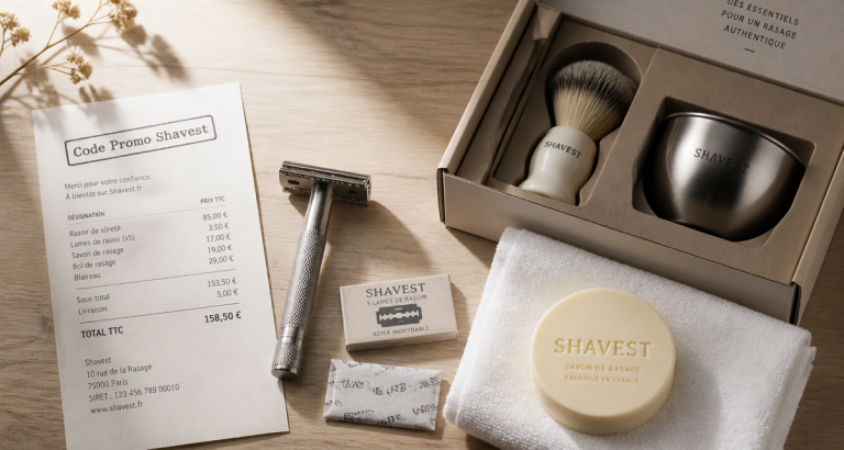 code promo shavest rasoir et kit écologique
