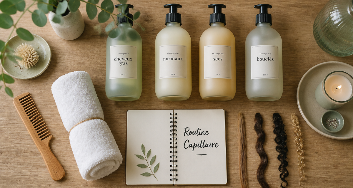 combien de shampoing par semaine flacons routine cheveux