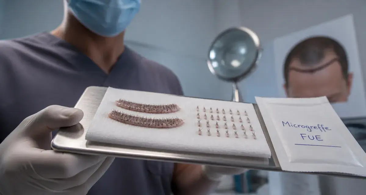La microgreffe : FUE ou FUT pour l’alopécie
