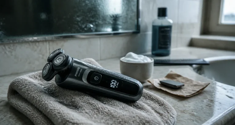 Rasoir Philips Série 5000 avis : rasage sur peau sensible, salle de bain wet & dry