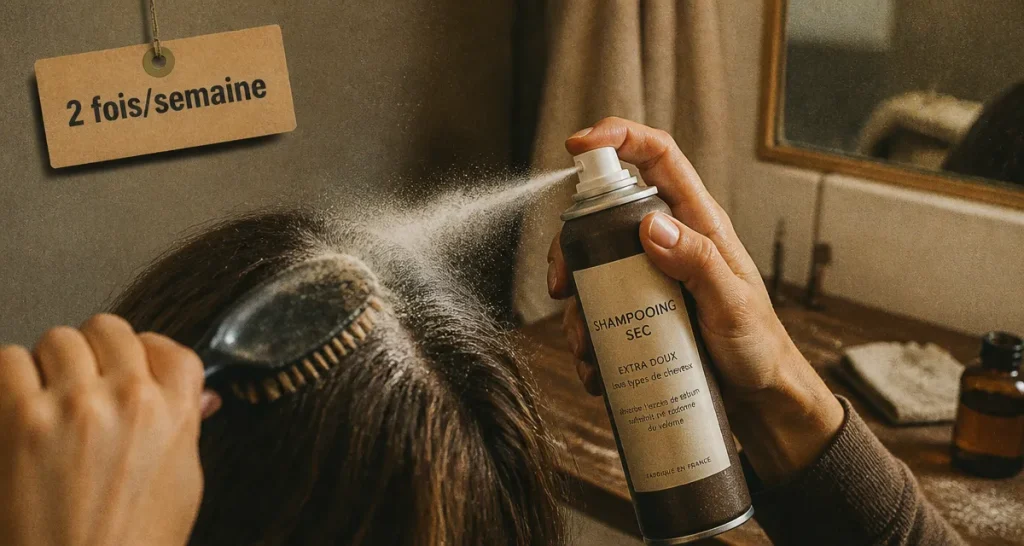 Shampoing sec : la fréquence maximale pour préserver votre cuir chevelu