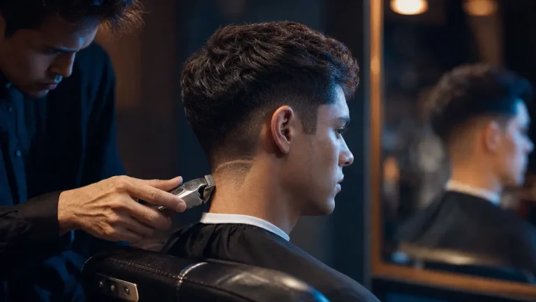Design taper homme : nuque, tempes et hauteur du fondu