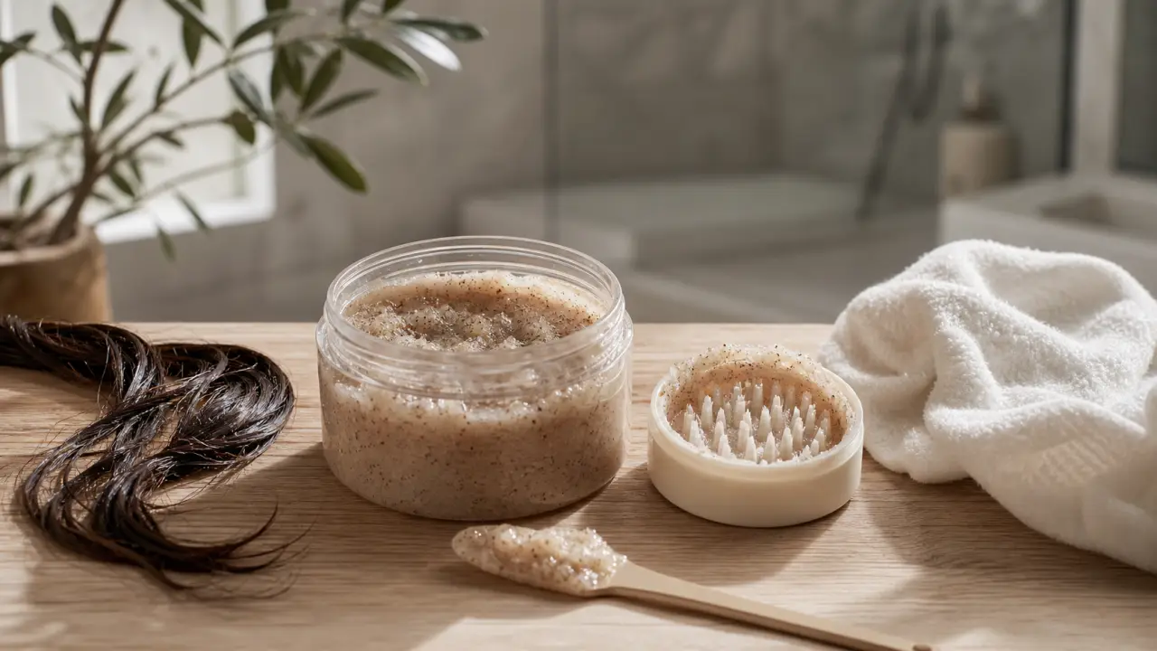 Gommage cheveux : purifier le cuir chevelu sans irriter