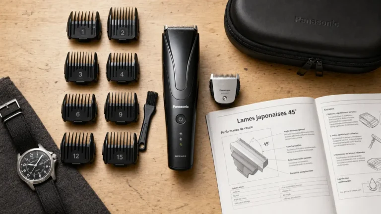 Tondeuse cheveux Panasonic sans fil, lames X-Taper