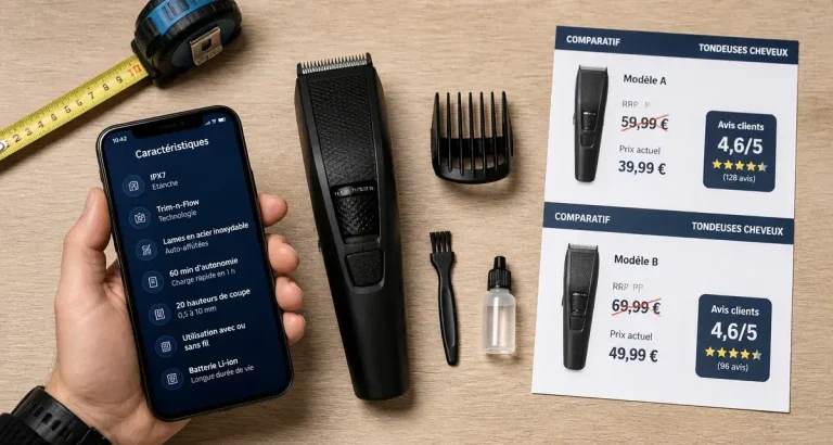 Amazon tondeuse cheveux : Series 3000 et 5000, accessoires