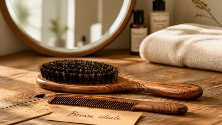 Brosse à cheveux homme pour cheveux courts, longs ou épais