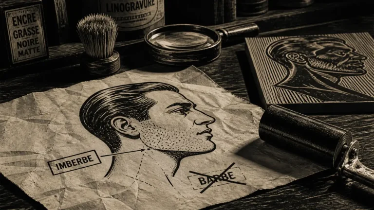 Imberbe : barbe qui tarde à pousser, définition