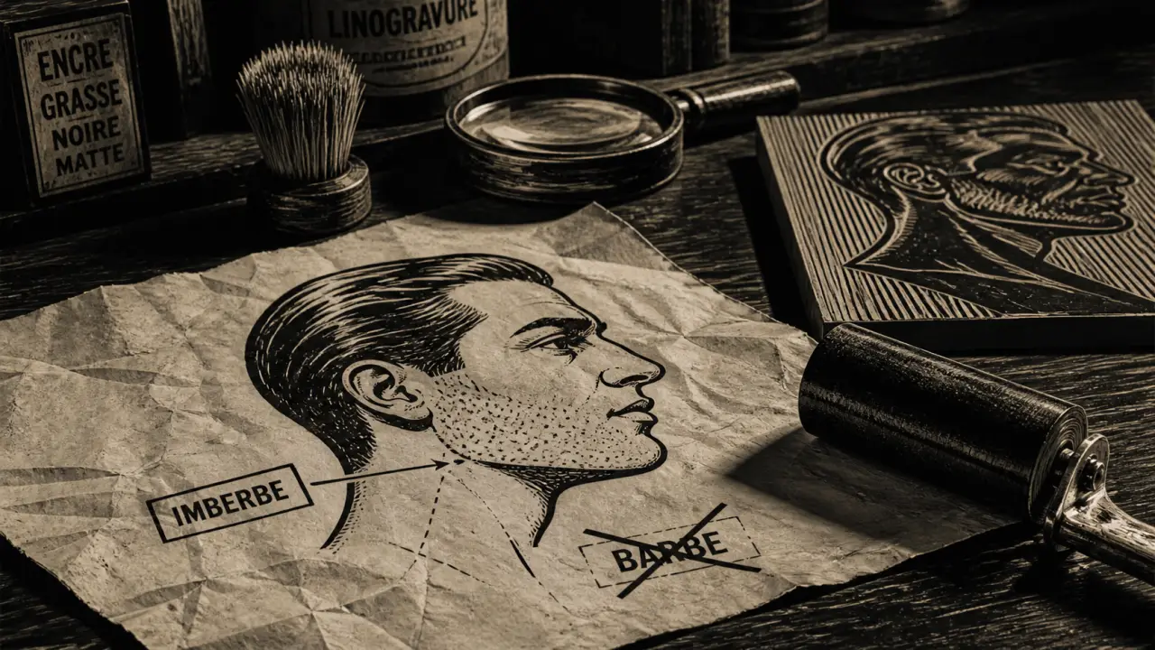 Imberbe : barbe qui tarde à pousser, définition