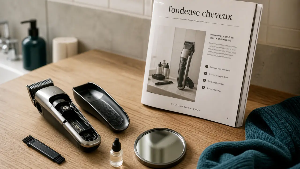 Leclerc tondeuse à cheveux sans fil, coupe précise et petit prix