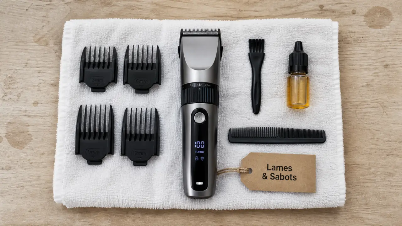 liddle tondeuse cheveux : lames et sabots